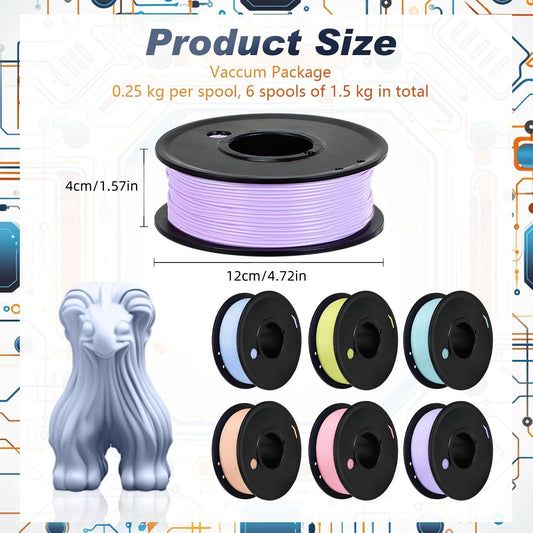 Macaron PLA Filament Bundle