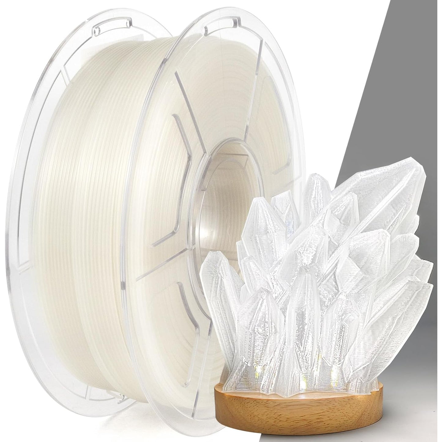 Translucent PLA 3D Printer Filament