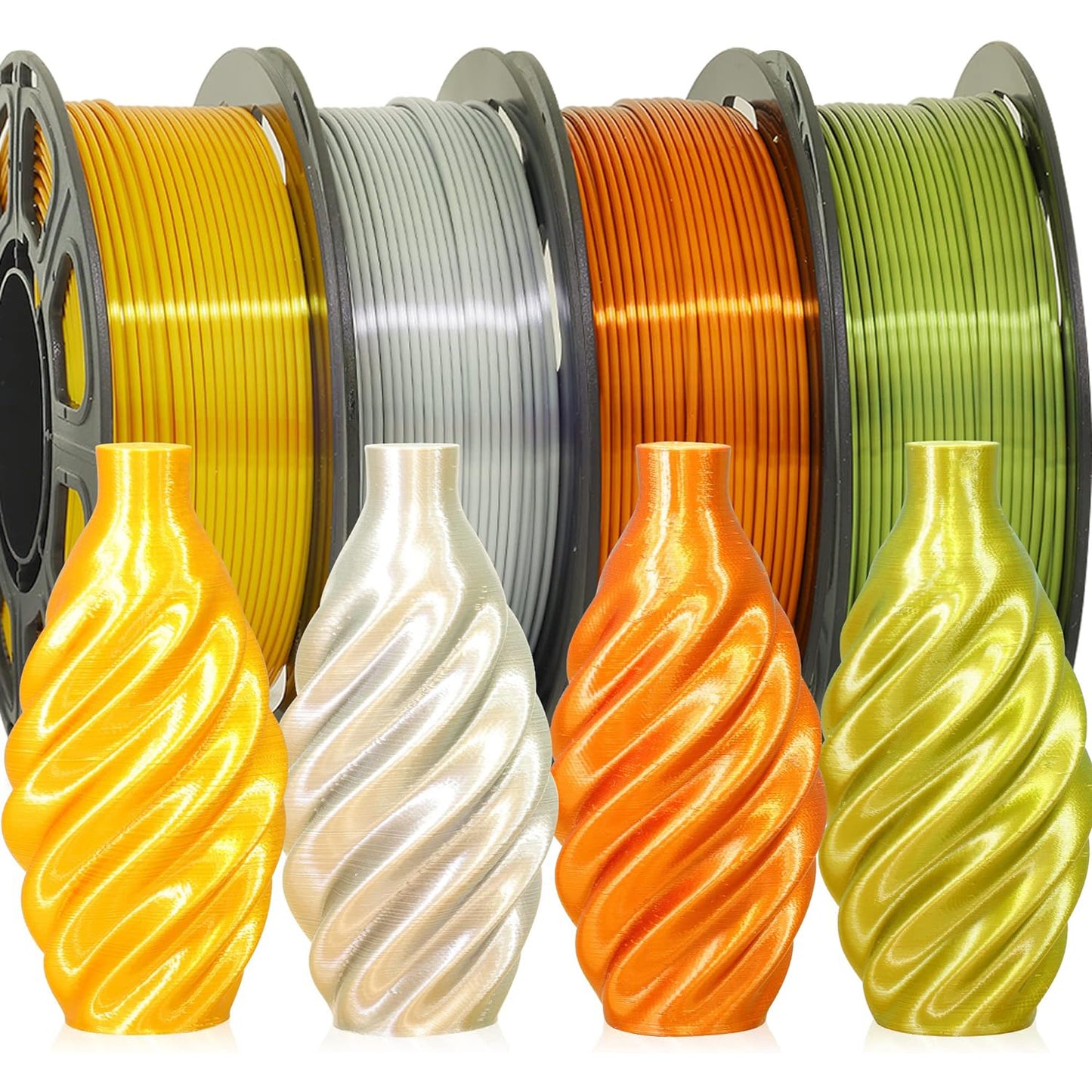 Silk Gold PLA Filament
